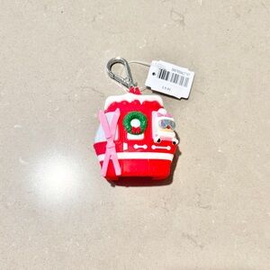 Bath & Body Works Santa House PocketBac Holder Christmas Sanitizer Clip